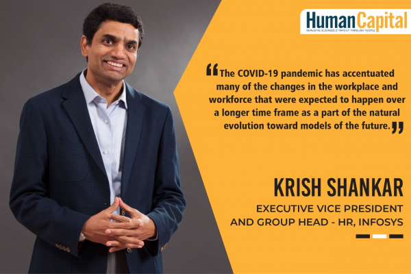 The traditional boundaries between full-time employment and freelancing will blur: Krish Shankar, Infosys