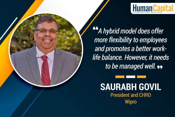 Remote working is not disconnected working: Saurabh Govil, Wipro CHRO