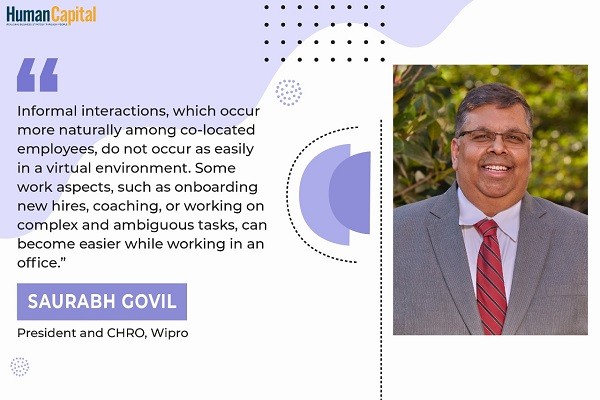 A blended workforce is a source of competitive advantage: Saurabh Govil